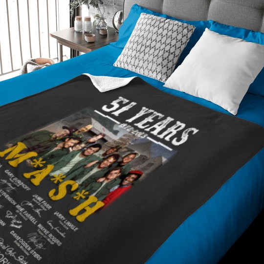 Discover 51 Years Anniversary Mash Tha.nk Y.ou Fo.r Th.e M.em.ories Signatures Movie51 Years Anniversary Mash Tha.nk Y.ou Fo.r Th.e M.em.ories Signatures Movie Baby Blankets