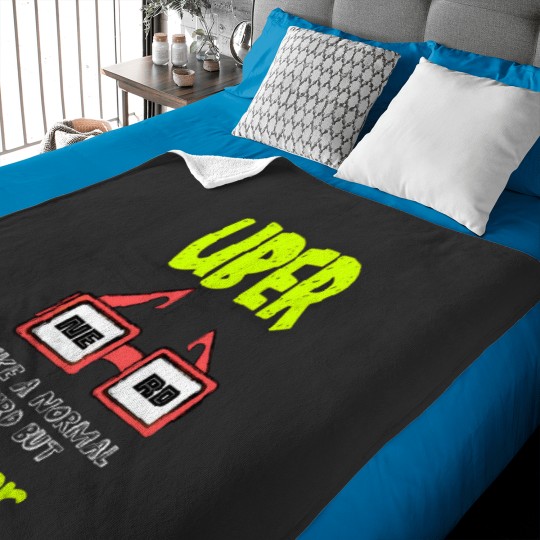 Discover Uber Nerd  Like A Normal Nerd But Nerdier Funny Geeky Nerdy Meme Baby Blankets