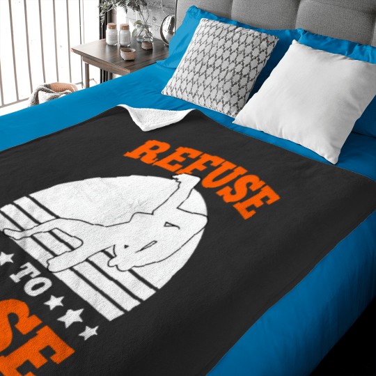 Discover Iconic Grappling Gift Refuse To Lose Baby Blankets