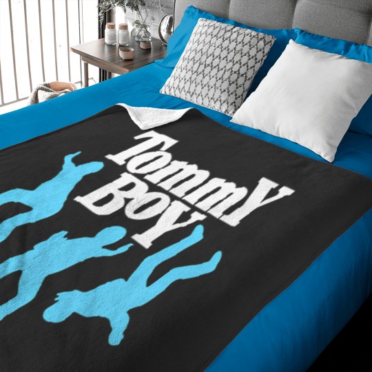 Discover Tommy Boy 80S Record Label Logo Baby Blankets
