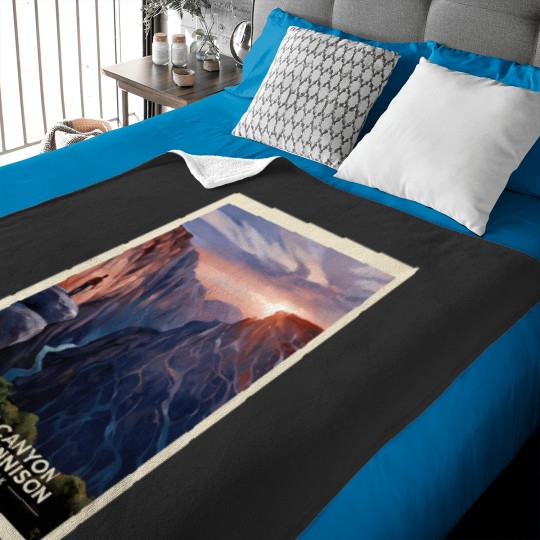 Discover Black Canyon Of The Gunnison National Park Baby Blankets