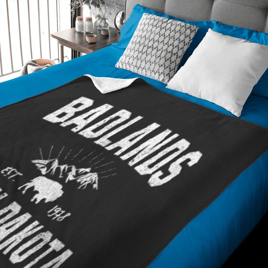 Discover Badlands South Dakota Baby Blankets