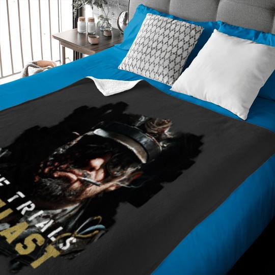 Discover THE OUTLAST TRIALS Leland Coyle Baby Blankets