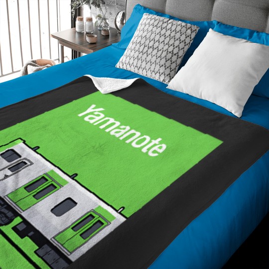 Discover Tokyo Yamanote Line E235 Series Train Side Japan Baby Blankets