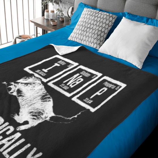 Discover I Nap Periodically Cat Hangover Lazy Tired Puss Baby Blankets