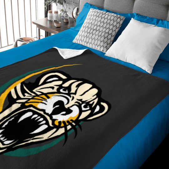 Discover Palm Beach State College Panthers in Lake Worth Baby Blankets