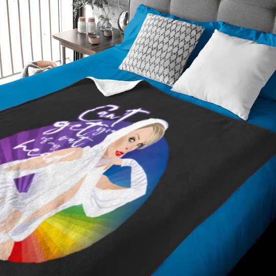 Discover Out Of My Head Baby Blankets