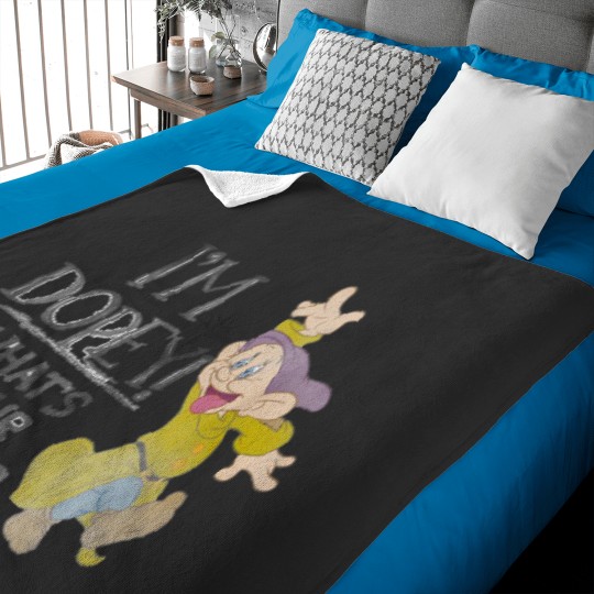 Discover Im Dopey Whats Your Excuse Baby Blankets