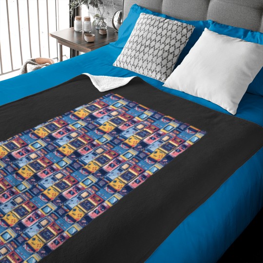 Discover Back To The Arcade Baby Blankets