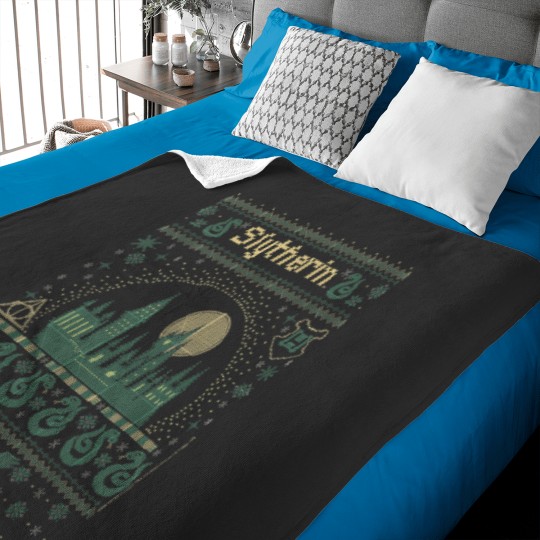 Discover pull moche de noël serpentard Baby Blankets