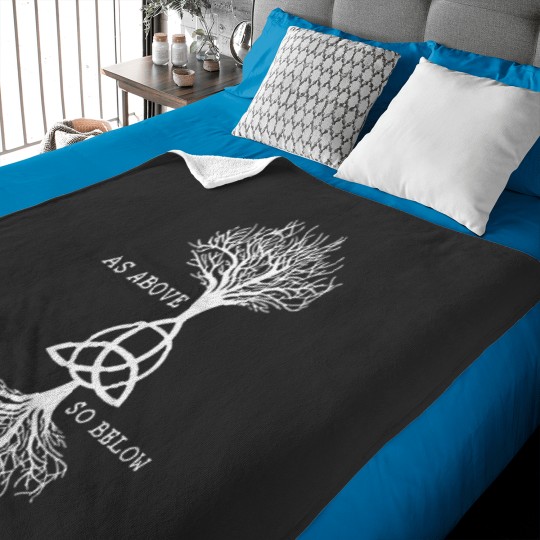 Discover As Above So Below Baby Blankets