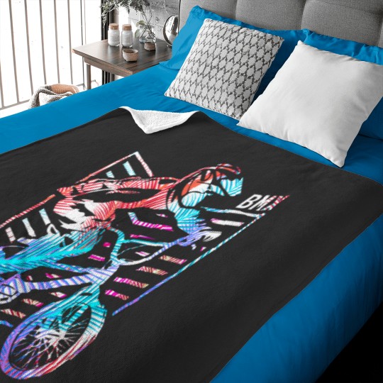 Discover Bmx Apparel Baby Blankets
