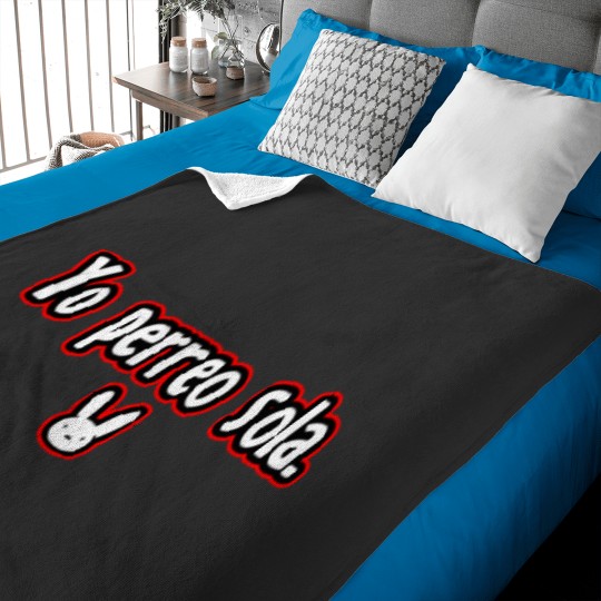 Discover Yo Perreo Sola - Bad Bunny Baby Blankets