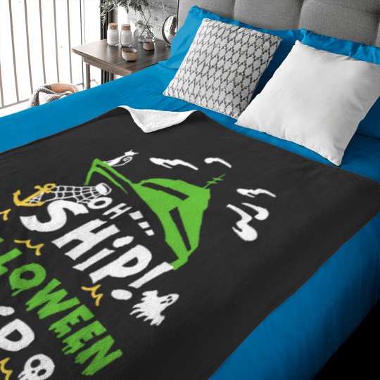 Discover oh ship halloween trip halloween cruise oh ship Baby Blankets