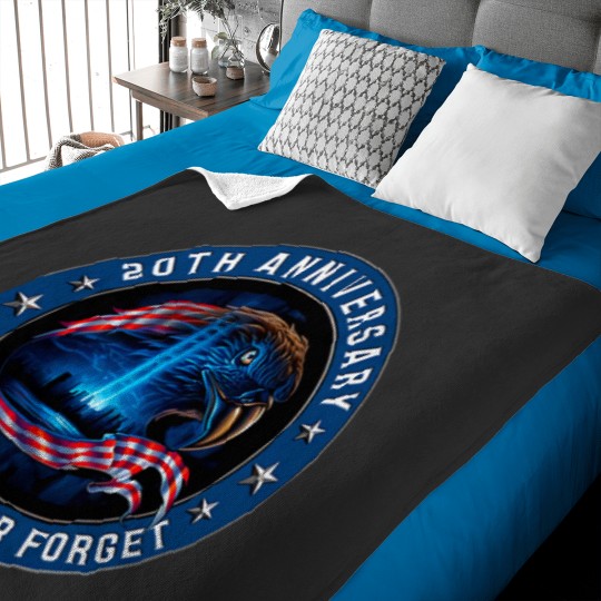 Discover We Will Never Forget 911 American Eagle Usa Flag Shirt Baby Blankets