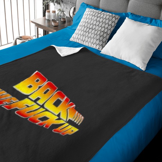 Discover Back To The Future Logo Baby Blankets