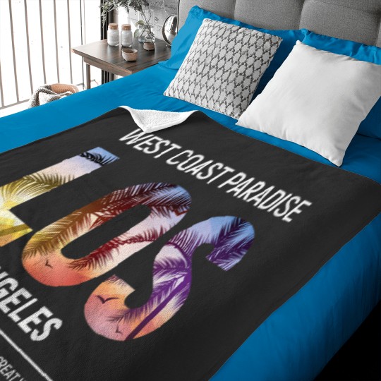Discover Los Angeles West Coast Paradise - Usa Baby Blankets