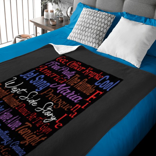 Discover West Side Story Song Titles  2931 Baby Blankets