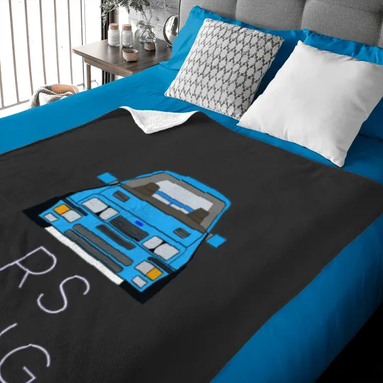 Discover RS KING  Sierra RS cosworth Baby Blankets