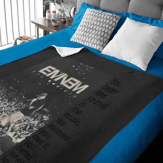 Discover Eminem Rap God   Music Baby Blankets