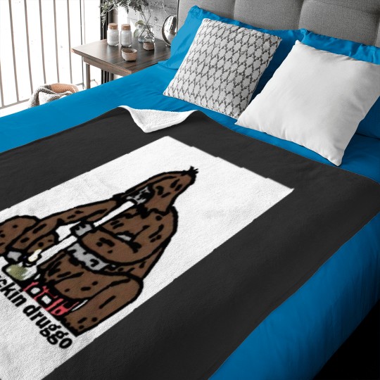 Discover Sassy the Sasquatch fucking druggo big lez show (don_t buy from that other guy) Baseball ¾ Sleeve T- Baby Blankets