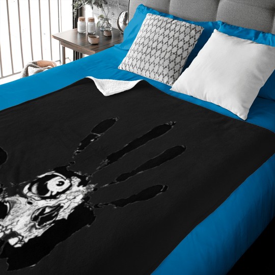 Discover Pushead Hand Of Fear Baby Blankets