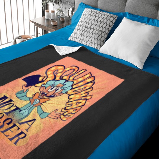 Discover Squidward  Not A Loser Baby Blankets