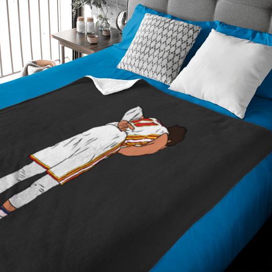 Discover Trae Young Takes a Bow Baby Blankets