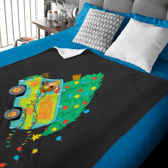 Discover scoobydoo oh arbre de noël Baby Blankets