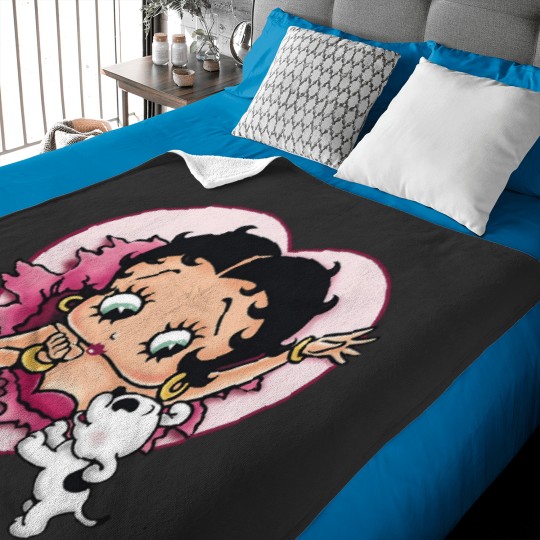 Discover Betty Boop Baby Blankets Collection
