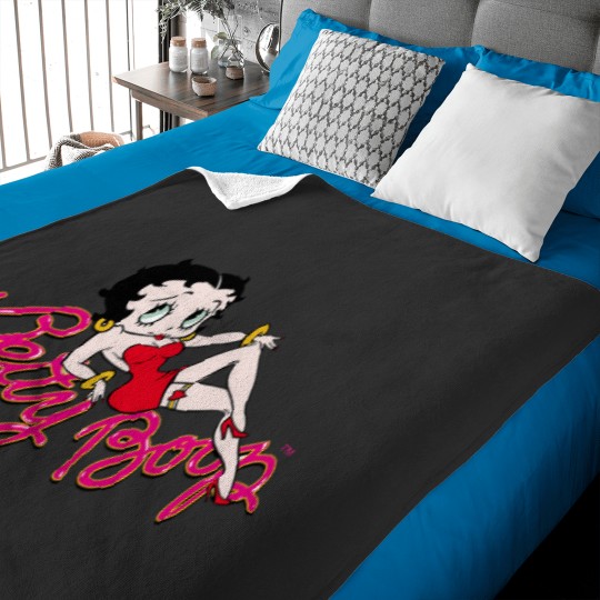 Discover Betty Boop Iconic Character Baby Blanket