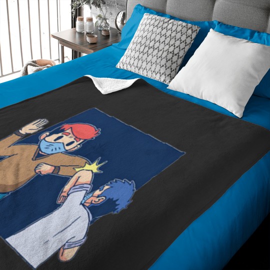 Discover Virus greetings Baby Blankets