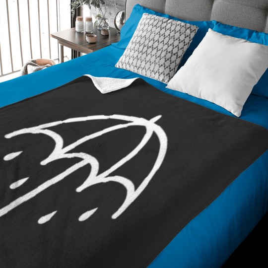 Discover Logos Umbrella White Baby Blankets