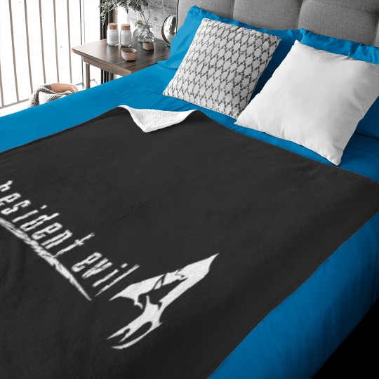 Discover Resident Evil 4 Logo Remake Classic Baby Blankets