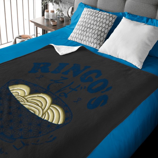 Discover Ringos Soba Blue Eye Samurai Baby Blankets