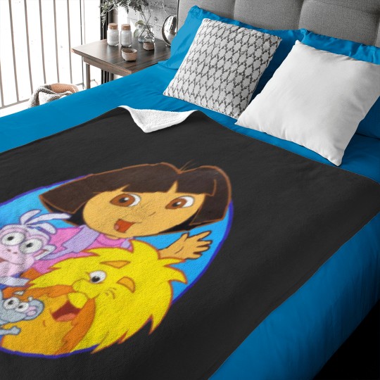 Discover TV-Series Cartoon Manga Characters Comic Animated Baby Blankets