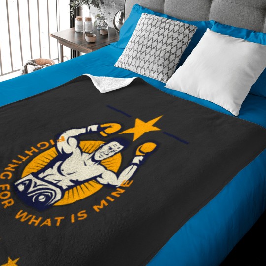 Discover Ready To Win Fighting For What Is Mine Baby Blankets