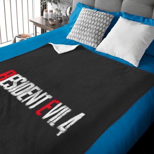 Discover Resident Evil 4 Logo RemakeResident Evil 4 Logo Remake Baby Blankets