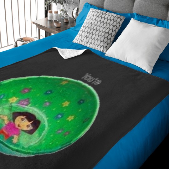 Discover You_re A Dora Bowl Baby Blankets