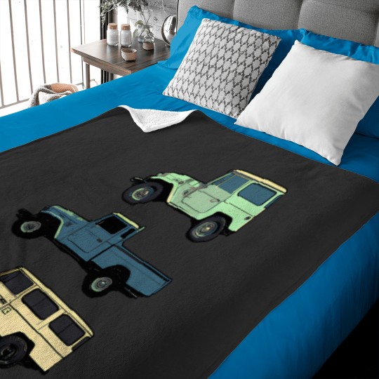 Discover 40 Series Cartoon Collage 1 Baby Blankets
