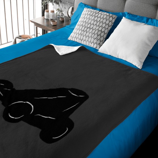 Discover Wingless Sprint Car Silhouette Baby Blankets