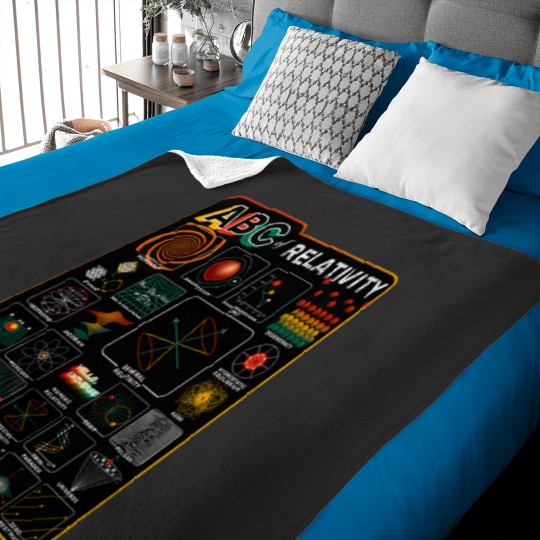 Discover Abc Of Relativity Baby Blankets