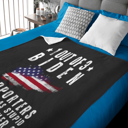 Discover 1 Out Of 3 Biden Supporters Are As Stupid As The Other Baby Blankets