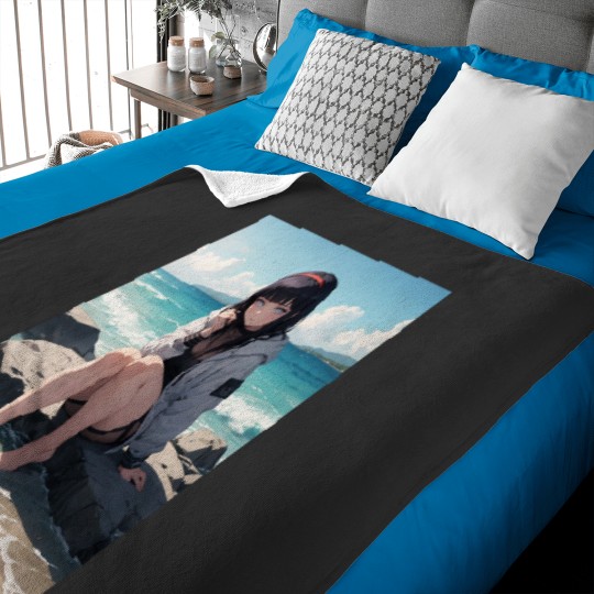 Discover Cute Hinata Hyuuga 21 Narutoo Baby Blankets