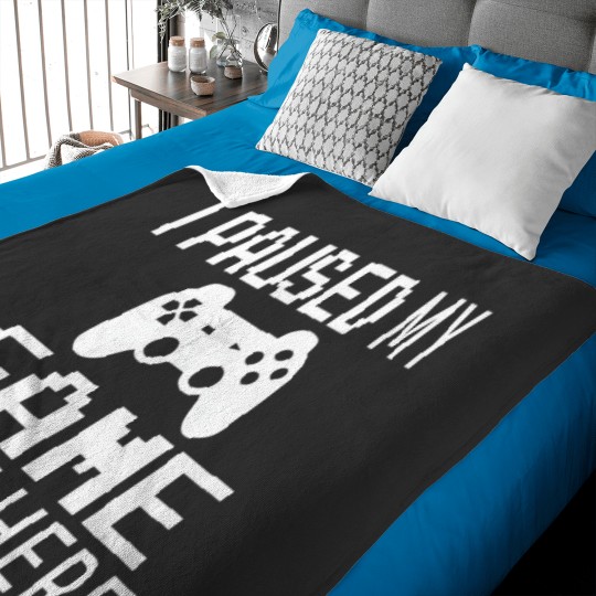 Discover I Paused My Game To Be Here Essential T Shirt 1 Baby Blankets