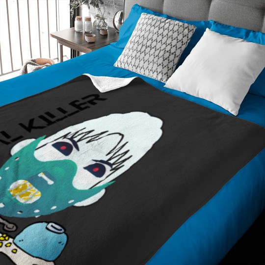 Discover Cereal Killer Baby Blankets