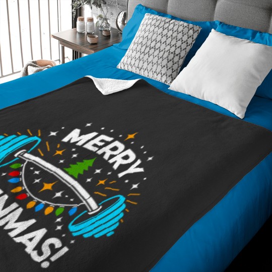 Discover Gym Gifts Men Women Workout Fitness Ugly Christmas Gym Baby Blankets