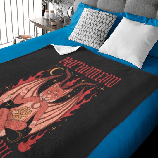 Discover Baphomeow 664 Baby Blankets