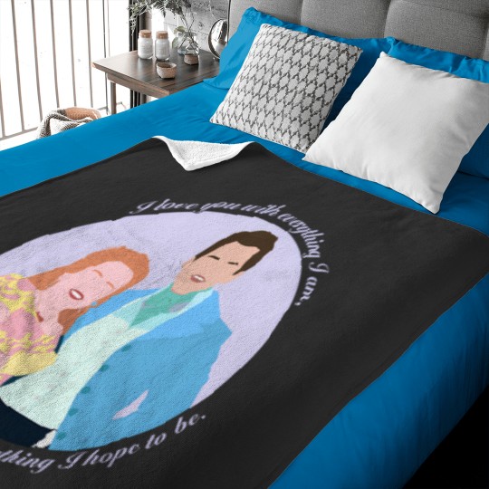 Discover I Love You With Everything I Am Colin Penelope Bridgerton Netflix Baby Blankets
