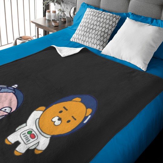Discover Apeach and Ryan in Space Baby Blankets